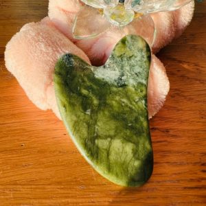 Gua-Sha Pierre de massage en jade néphrite - Xinyi-boutique La Porte des Secrets