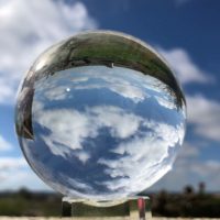 Boule de Cristal K9 -100mm - Boule pour la divination, Feng Shui, décoration, guérison, méditation ou photographe