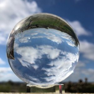 Boule de Cristal K9 -100mm - Boule pour la divination, Feng Shui ou photographe