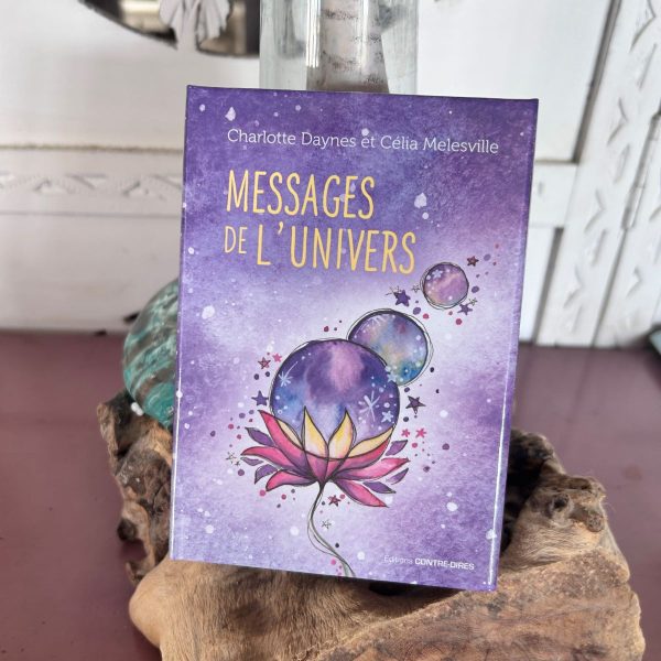 Messages de l'Univers cartes oracles pour prendre conscience des signes de l'univers boutique ésotérique La Porte des Secrets