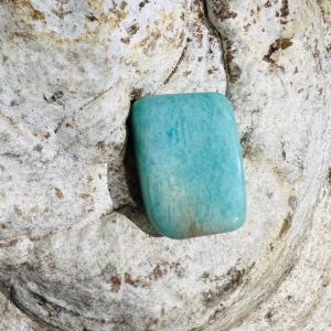 AMAZONITE pierre roulée du AMAZONITE du Brésil (Minas Gérais)