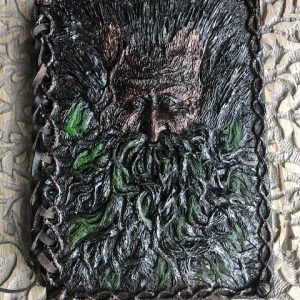 Grimoire esprit de la nature 19 cm. Tree Beard Notebook Green Man Tree Spirit Journal boutique ésotérique La Porte des Secrets