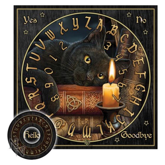 Planche Ouïja - tableau de l'esprit de l'heure des sorcières par Lisa Parker - boutique La Porte des Secrets