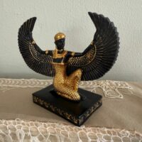 Isis statuette déesse égyptienne, mère de Horus. Boutique ésotérique La Porte des Secrets