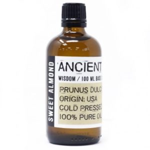 Huile de base pure Bio Amende douce Ancient Wisdom 100 ml boutique La Po(rte des Secrets