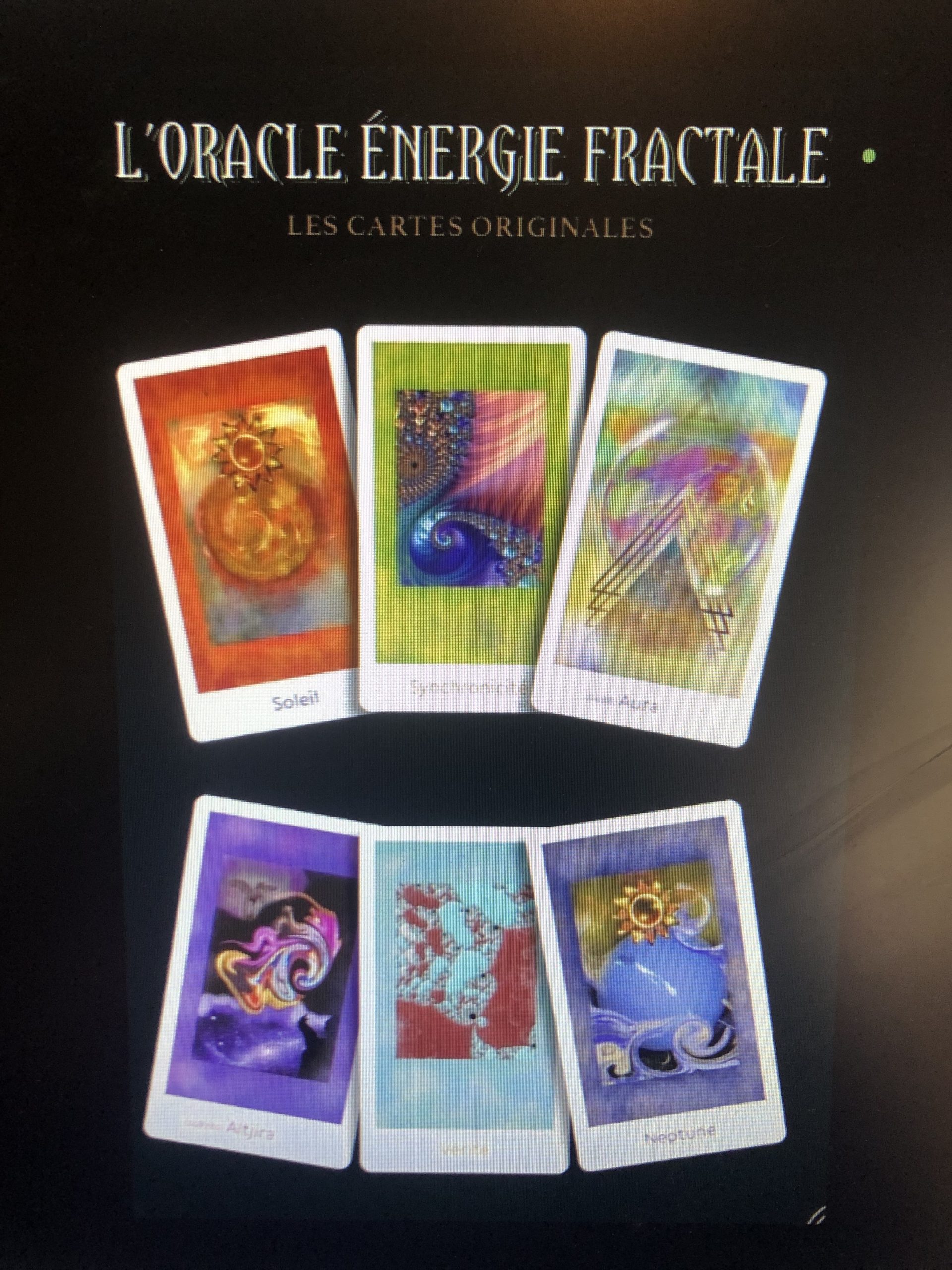 Cartes divinatoires - Les chakras, Oracles Divinatoires
