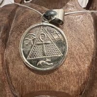 Amulette de puissance égyptienne Thot et Anubis 2.5cm - Boutique La Porte des Secrets - Boutique La Porte des Secrets