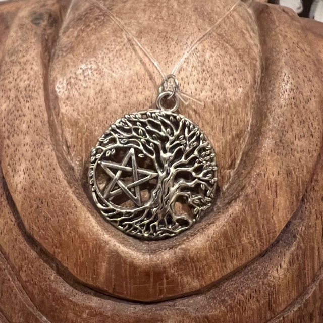 Médaille de protection Talisman Pentagramme les 7 archanges Wicca