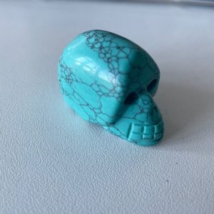 Crâne en pierre Turquoise