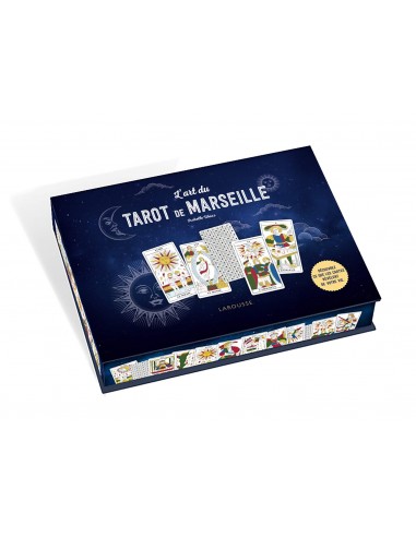 L'art du TAROT de MARSEILLE - Découvrez ce que les cartes révèlent de votre vie - Coffret Larousse - Boutique ésotérique La Porte des Secrets