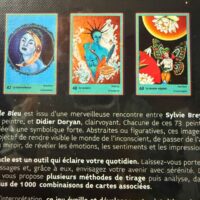 L'oracle bleu en coffret Trajectoire des éditions, pour éclairer votre quotidien. Boutique ésotérique La Porte des Secrets