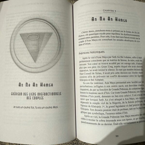 Sceaux d'unité quantique An Na An Hamsa - guérison des liens dysfonctionnels des couples. Boutique ésotérique La Porte des Secrets