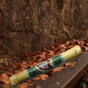 Bâton de pluie en bambou peint à la main, 40 cm. Boutique ésotérique La Porte des Secrets