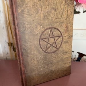 Grimoire pentacle de Magie 160 pages vierges boutique ésotérique La Porte des Secrets