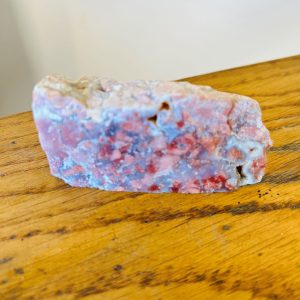 Rosetta naturelle pierre brute du Mexique. Peiire (variété d'agate) quasi introuvable sur le marché des minéraux - Boutique minéraux du monde La Porte des Secrets