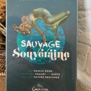 Sauvage Souveraine oracle - cartes rondes - Pour des femmes en quête de nature profonde - Boutique ésotérique La Porte des Secrets