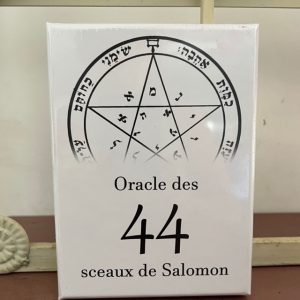 Oracle des 44 sceaux de Salomon - Coffret 44 cartes codes sacrés - Boutique La Porte des Secrets