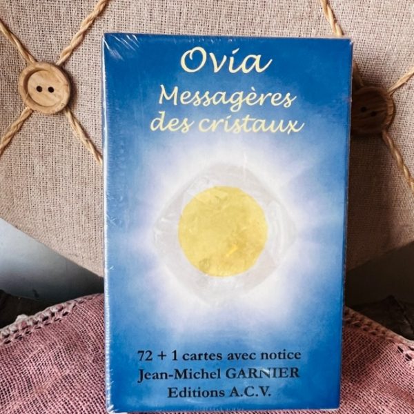 OVOA Messagère des Cristaux - 72 Cartes guidance - Boutique ésotérique La Porte des Secrets