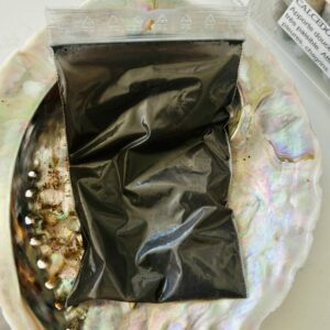 Sel noire fin sachet de 50 gr - Boutique ésotérique La Porte des Secrets