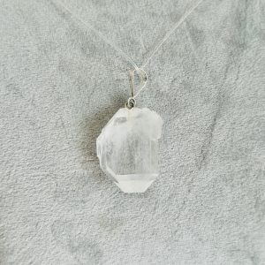Quartz à Âme pierre rare du Pakistan - pendentif - Boutique La Porte des Secrets