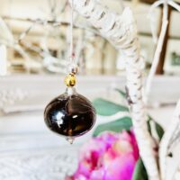 Pendule vital Quartz fumé Jocelyne Fangain, attire les rayonnements telluriques et cosmiques - Boutique ésotérique La Porte des Secrets