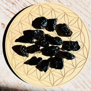 Tectite (ou roche de l'Espace) météorite boutique La Porte des Secrets