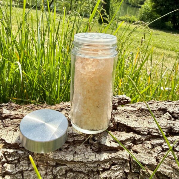 Sel Rose de l’Himalaya Naturel – Sel de Roche pour Purification et Protection Énergétique - Boutique La Porte des Secrets