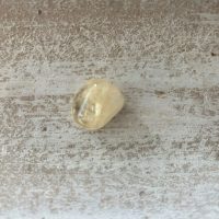 Citrine chaufée Brésil pierre roulée - boutique La Porte des Secrets