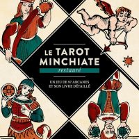 Tarot Minchiate restauré - coffret jeu de 97 arcanes et livre détail - boutique La Porte des Secrets