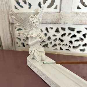Porte encens féé en résine pour bâton d'encens 26 cm Boutique ésotérique La Porte des Secrets