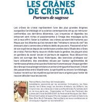 Les crânes de cristal porteurs de sagesse. Livre broche 216 pages - Boutique ésotérique La Porte des Secrets