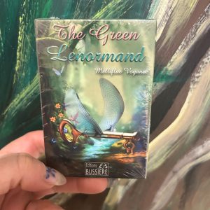 The Green Lenormand - Jeu introuvable - boite cloche verte Melliflue Voyance - Boutique ésotérique La Porte des Secrets