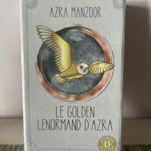 Golden Lenormand D'Azra - boite coffret de 34 cartes - Boutique ésotérique La Porte des Secrets