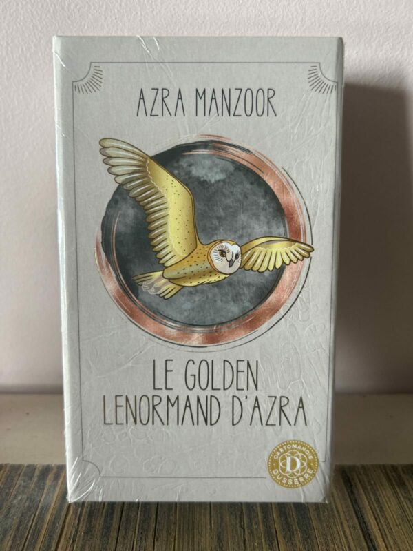 Golden Lenormand D'Azra - boite coffret de 34 cartes - Boutique ésotérique La Porte des Secrets