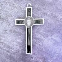 Croix de Jésus et St Benoît pour protection 12 cm. Boutique La Porte des Secrets