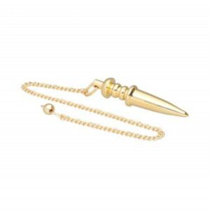 Pendule Maät Egyptien métal doré à l'or fin. Boutique La Porte des Secrets ésotérique spécialisée en radiesthésie, lithothérapie et outils énergétiques authentiques