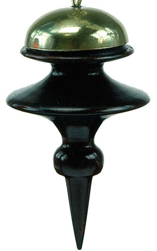 Pendule Tibétain en bois précieux et laiton - Boutique La Porte des Secrets