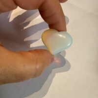 Cœur en opalite poli de 2.3 cm - Boutique La Porte des Secrets