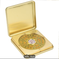 Boussole Feng Shui Professionnelle (Luo Pan) | Artisanale Traditionnelle. Taille environ 15 cm - Boutique La Porte des Secrets
